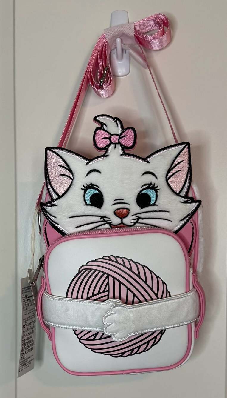 NWT Disney Parks Loungefly Marie Aristocats Crossbody Bag